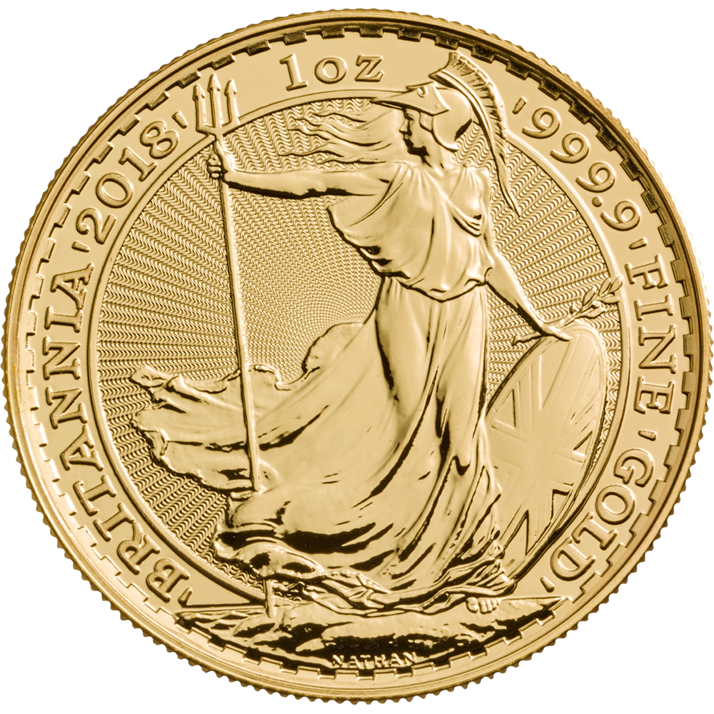 2018 Gold Britannia Coin in Luxury Presentation Box